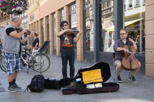 Straßenmusiker in der Dresdner Innenstadt (Jörg)