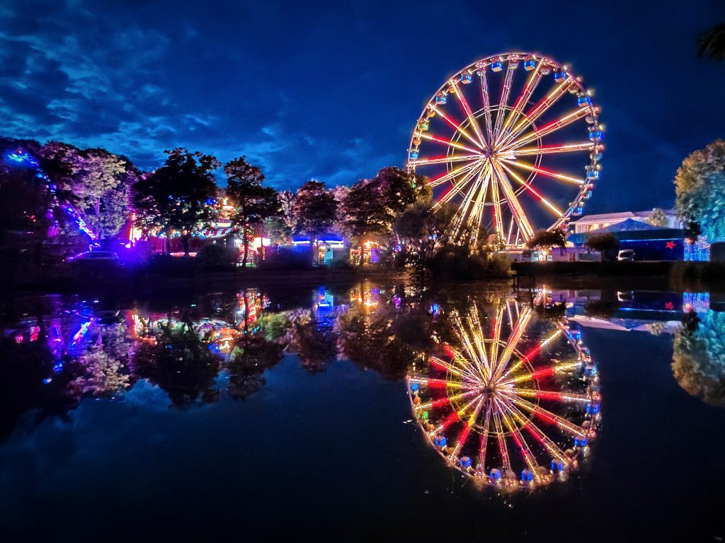 Detlef aus Brakel Riesenrad mit Spiegelung