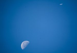Zwei Welten im Blau